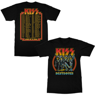 Spirit Of 76 Tour T-Shirt Front and Back