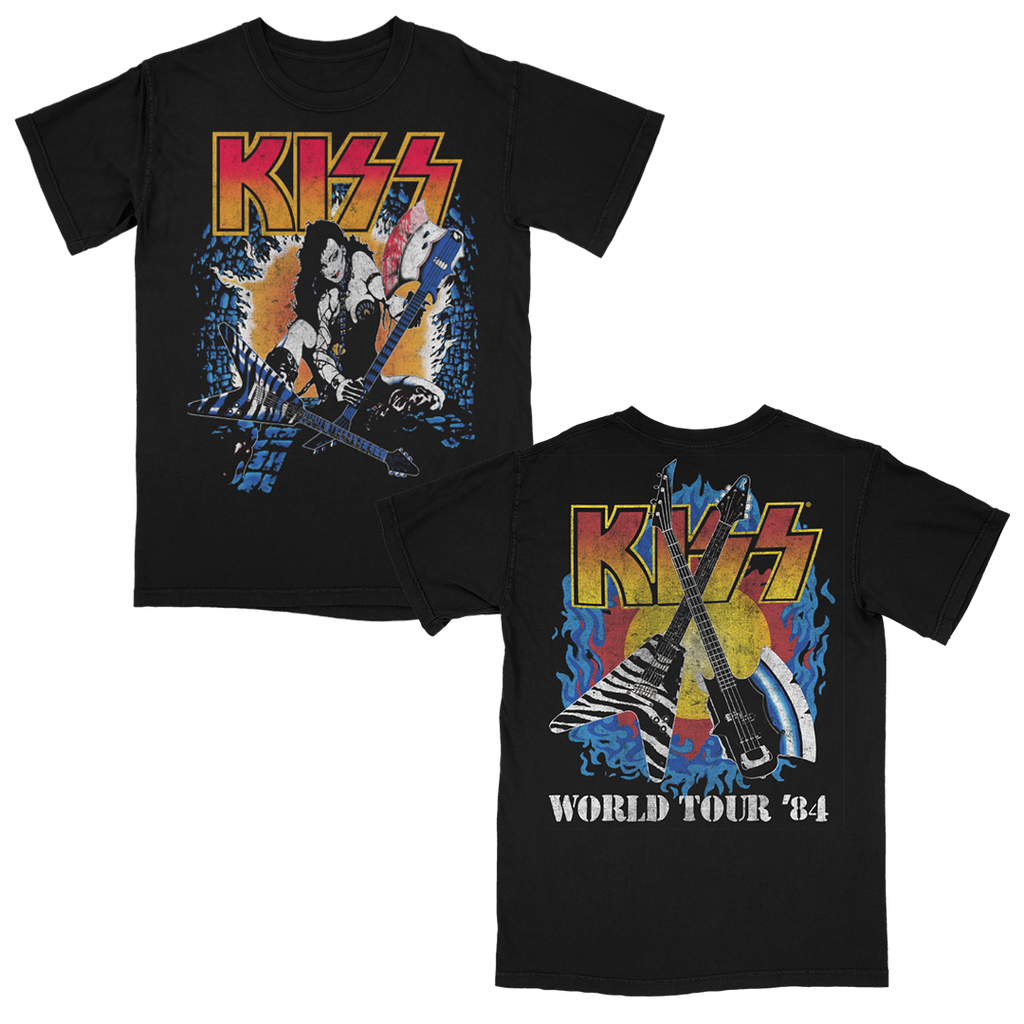 kiss world tour 84