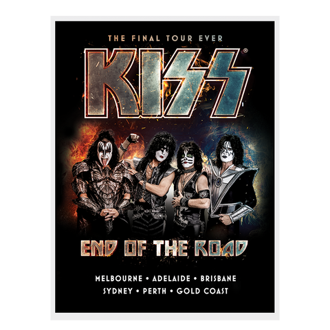End Of The Road Tour Lithograph